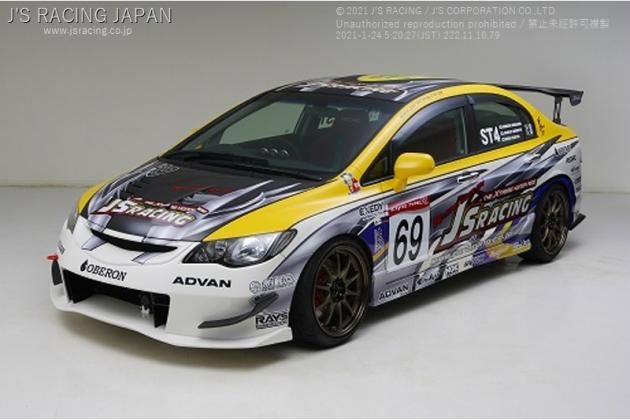 FD2 シビック TypeR J'S RACING フロントバンパーTYPE-S FRP / 品揃え多数のエアロパーツ専門通販ならエアツケ！