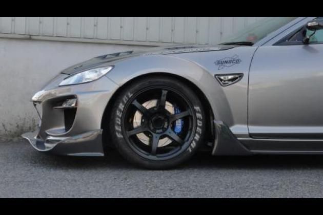 SE3P RX-8 R Magic リップスポイラー (マンタリップ) / 品揃え多数のエアロパーツ専門通販ならエアツケ！