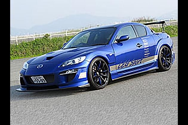 LEG MOTOR SPORT LEG81035クラブスポーツフェンダーセット(純正バンパー装着車用) for SE3P RX-8 後期用