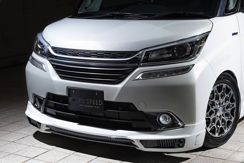 エムズスピード Front Half Spoiler for MA26S/MA36S/MA46S ソリオ